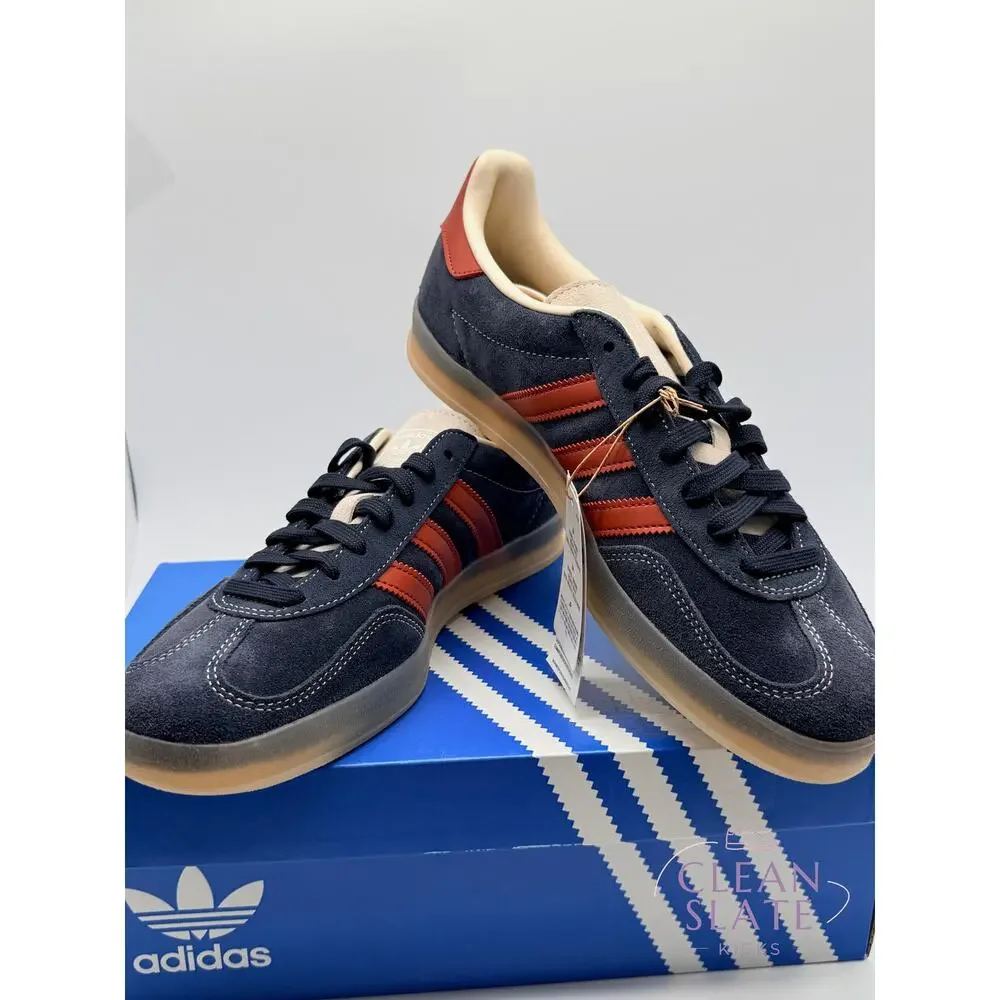 Adidas Gazelle Indoor Legend Ink/Ruby Men's 9.5